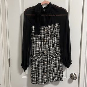 Tweed Zara Dress
